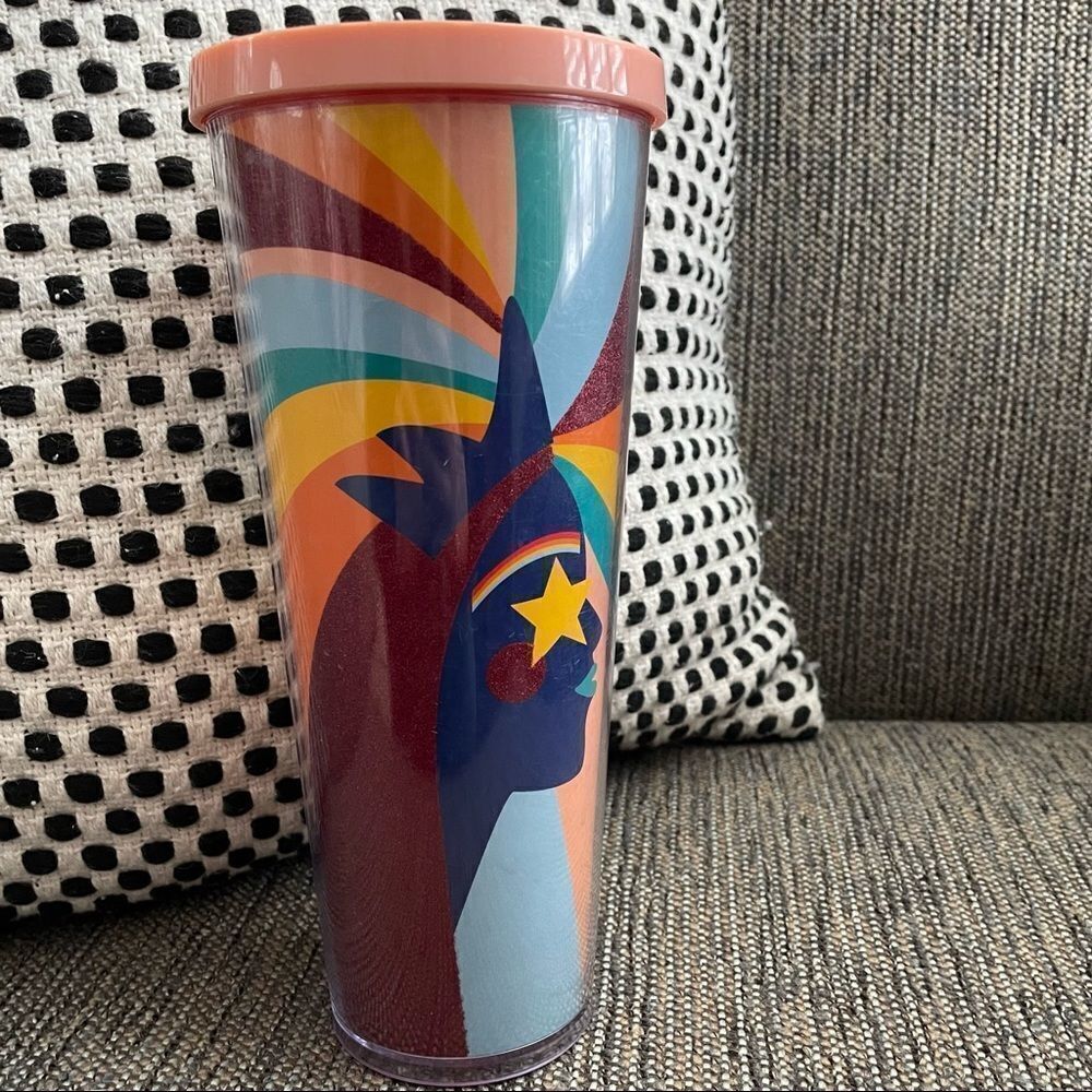 Starbucks 2020 Pride Glitter Siren Rainbow Tumbler 24oz